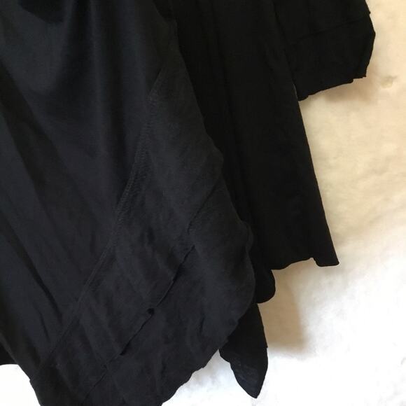 Max Studio Black Open-Front Cardigan - Picture 7 of 13